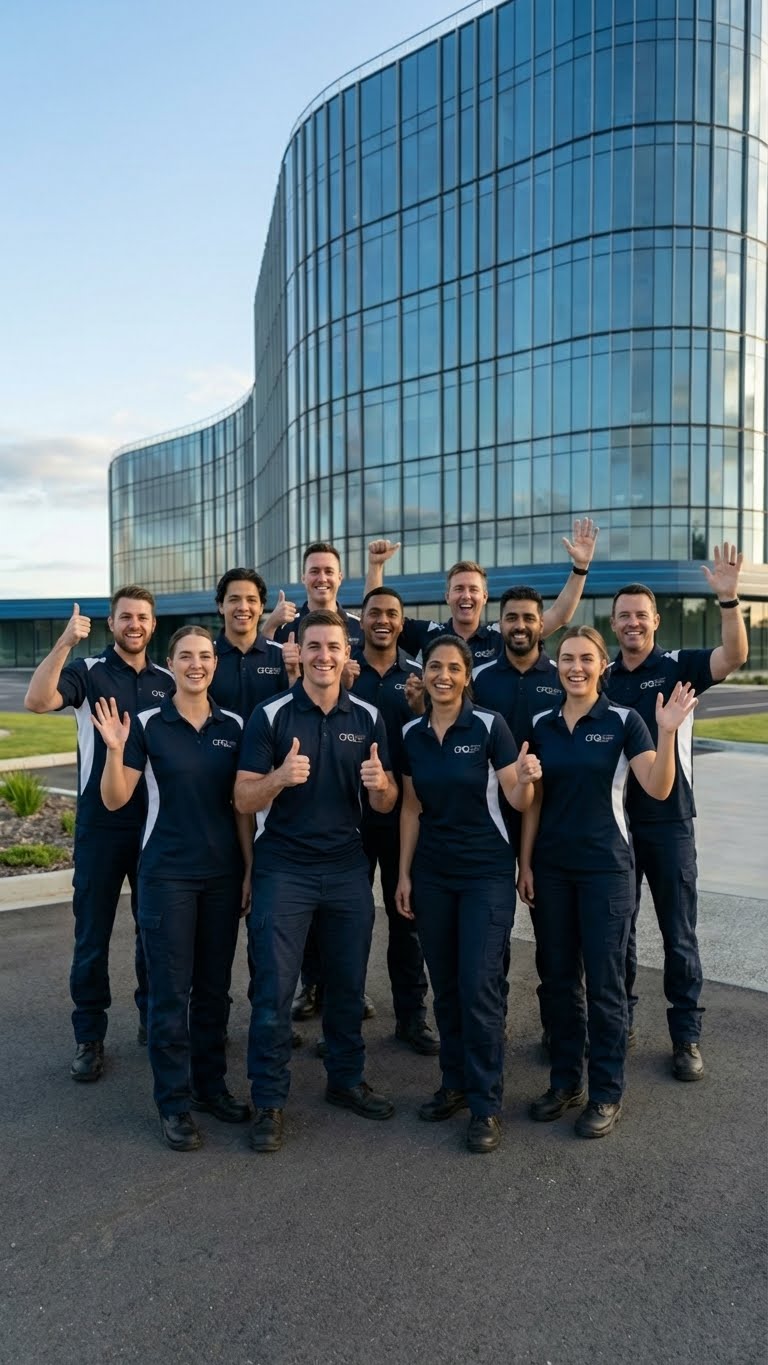 Clean Force QLD cleaning team